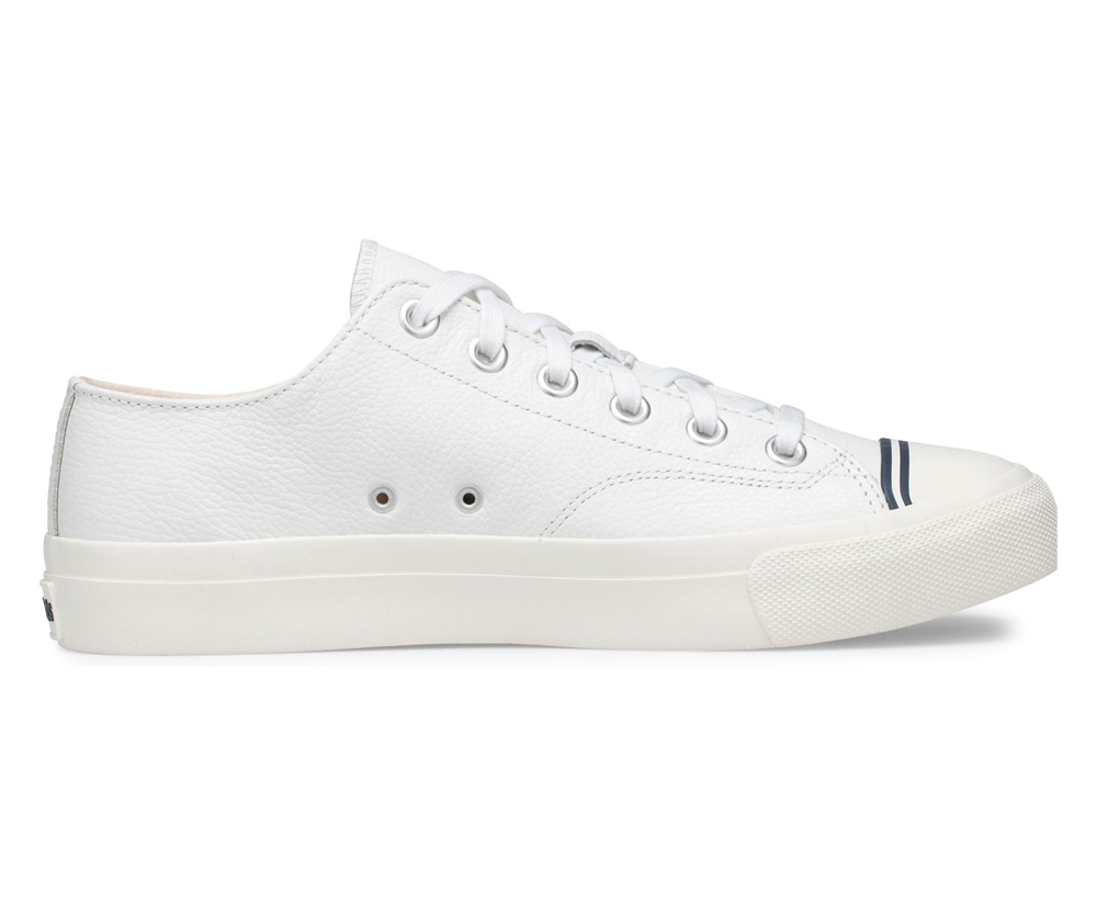 Keds Sneaker Damen Weiß - Royal Lo Classic Leder - DCH-214037